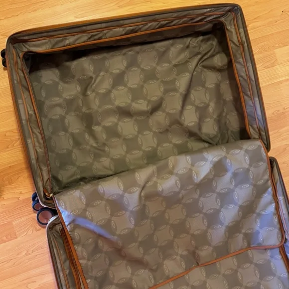 BRIC’S Firenze Designer Luggage – 32” Large Spinner Cream Color, USED - Picture 12 of 15